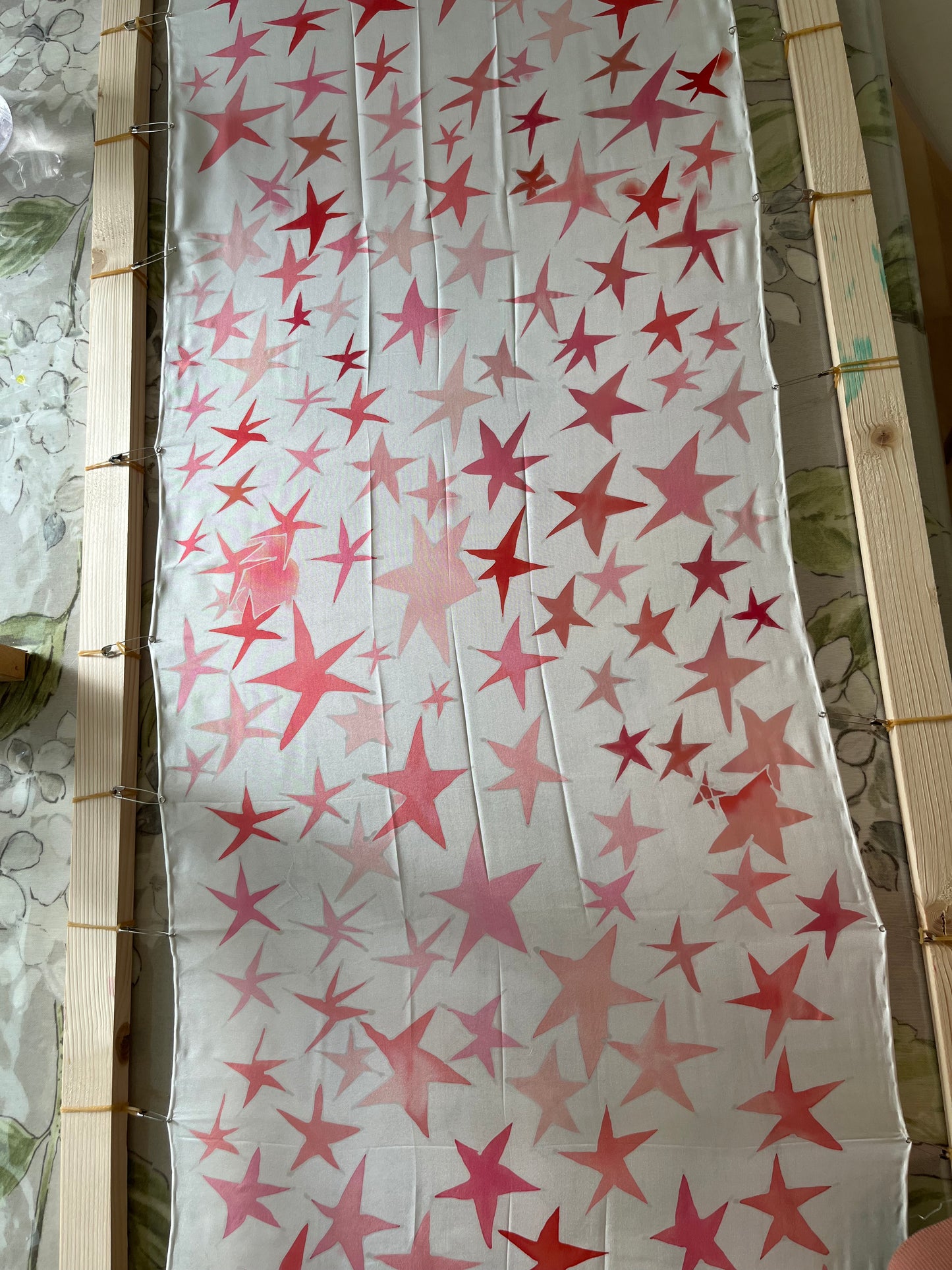 Star Gazing in Pink -