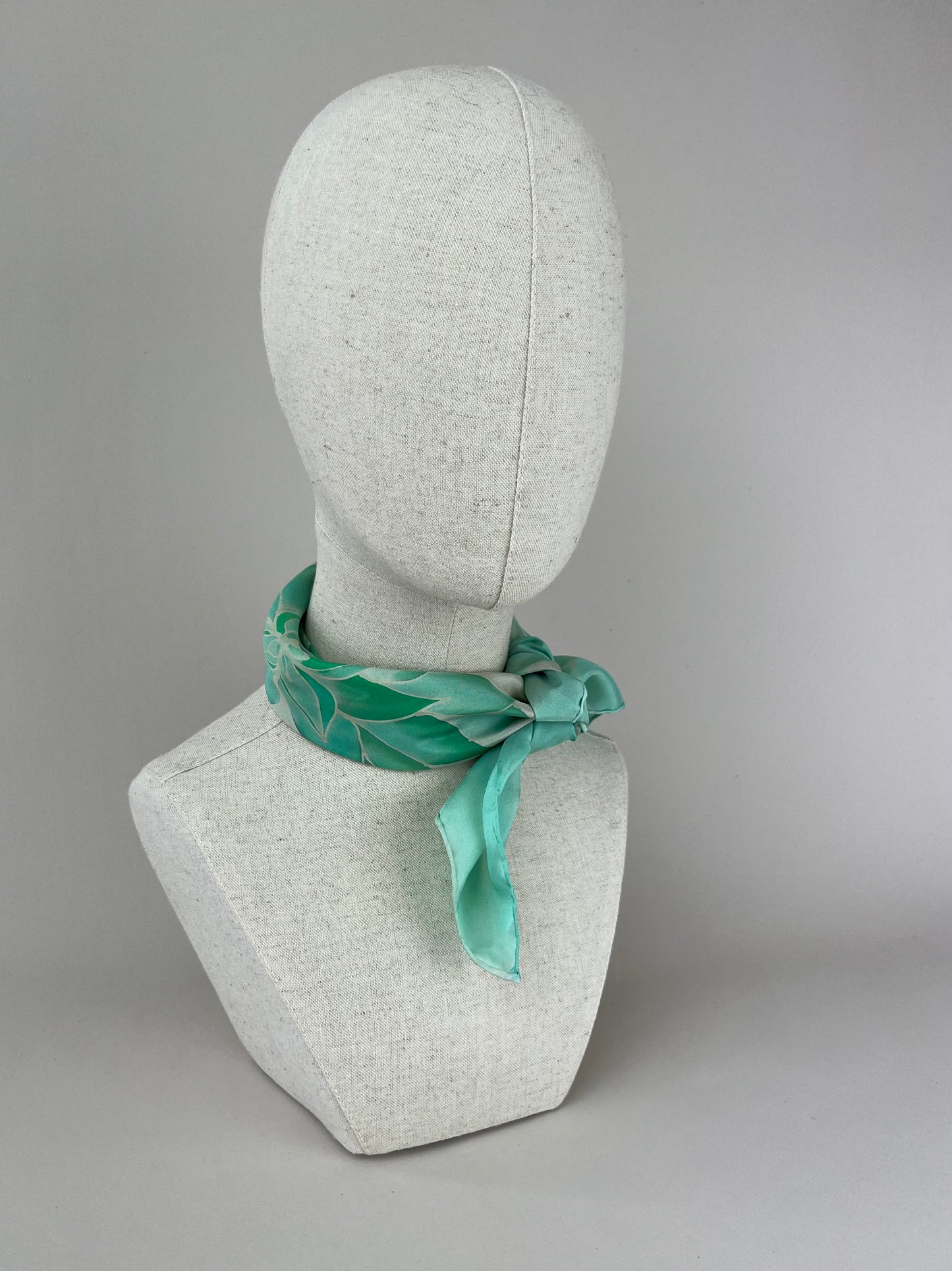 Nesrin- In Duck Egg Blue handmade silk scarf perfect gift