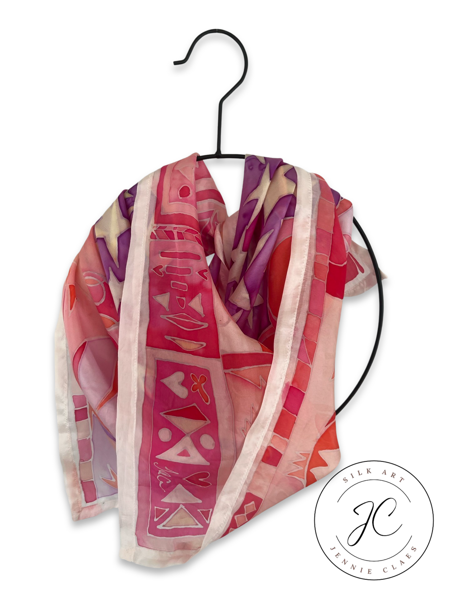 Kessia Handmade 100% Silk Scarf